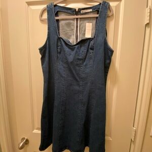 Abercrombie & Fitch Blue Denim Mini Dress